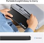 Moniteur portable pour ordinateur portable FHD 15.6" 1080P ultra-mince USB-C&HDMI écran externe pour ordinateur portable moniteur de voyage double haut-parleur - Élargisseur d'écran pour PC/Mac/téléphone/PS4/5/Xbox/Switch-VESA*2