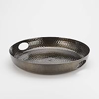 Vista 13 de American Metalcraft ATHB9 recipiente de aluminio martillado para bebidas, negro, 7 3/4 cuartos de galón