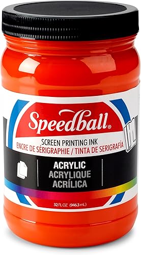 Miniatura 2 de Speedball 4640, tinta acrílica de impresión de pantalla, bote de 32 onzas, altura de 3.63 pulgadas, ancho de 3.63 pulgadas, longitud de 6.13 Blanco
