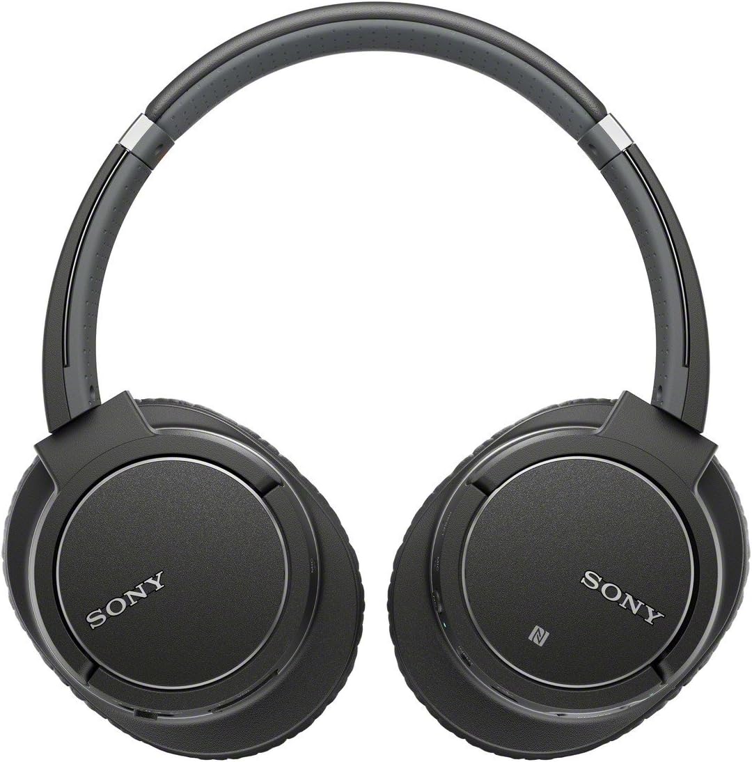 Sony MDR-ZX770BN/B Bluetooth Noise Canceling Headphones w/Microphone NFC - Black (Renewed)