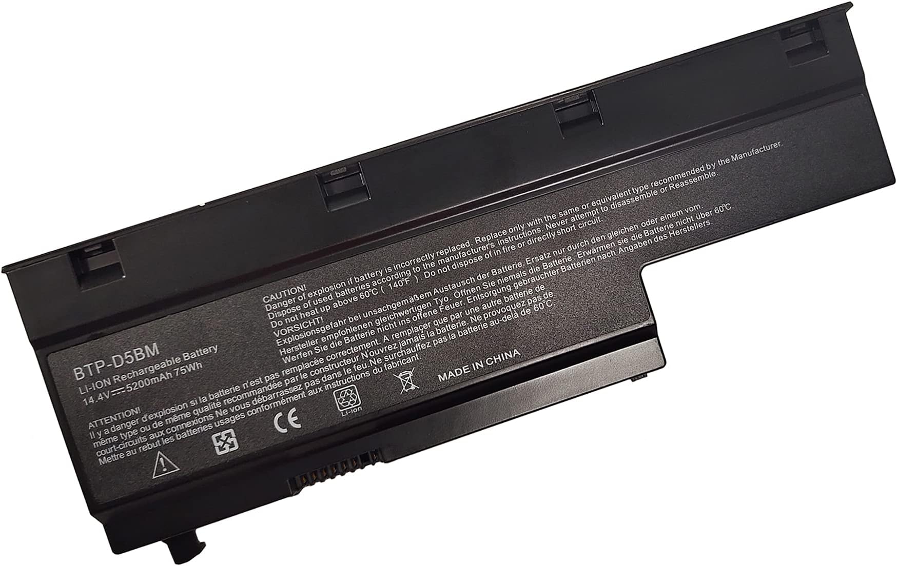 5200mAh 14.4V laptop battery BTP-D5BM BTP-D4BM 40029778 40029779 for Medion Akoya E7211 E7212 E7214 E7216 MD97447 MD97476 MD97513 MD97558 MD98160 MD98360 MD98360 MD98410 MD97775 MD97839 MD98550