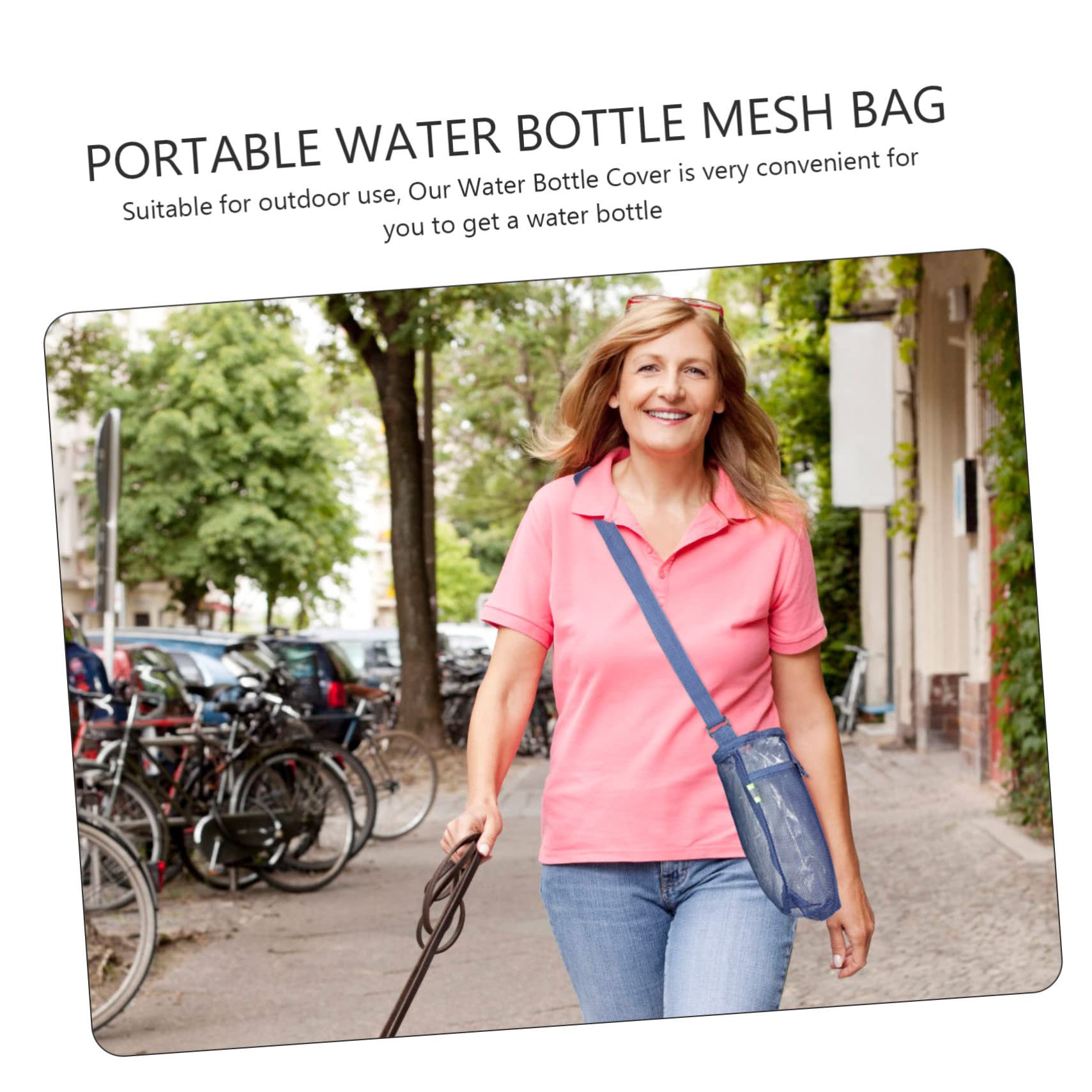 Kisangel bolsa de vaso de agua water bottle garrafa Cubierta para botella botellero térmico botellas de spray portabotellas de agua portatil manga de protección de la botella nylon