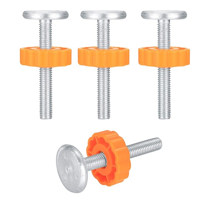 Buy 4 Pcs Pressure Baby Gates Threaded Spindle Rods, Stair Gate Child