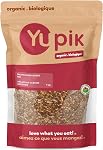 Yupik Organic Super 6 Mélange de graines, Snack sain, citrouille, tournesol, lin brun, line dorée, sésame, chia, 1Kg
