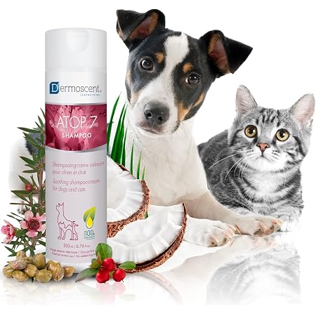 Dermoscent ATOP 7 Shampoo For Dogs & Cats - Allergies & Itchy Skin ...