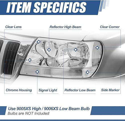 Miniatura 2 de Faros, modelo HL-OH-JGC99-VR.