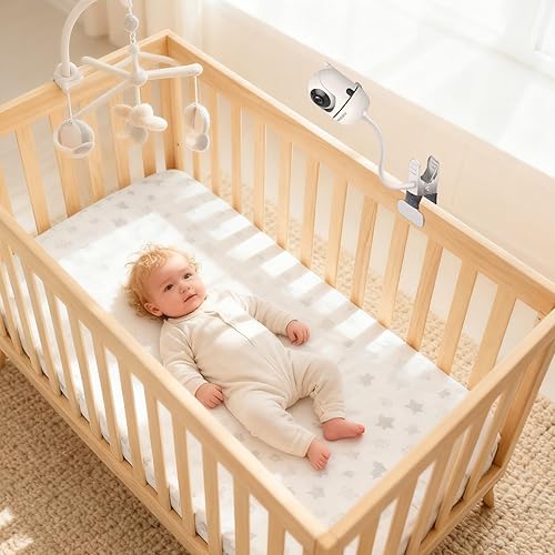 Miniatura 5 de Soporte para monitor de bebé compatible con HelloBaby para monitor HB6550, HB6560, HB65, HB6351, HB40, HB6339, HB6336, ANMEATE SM935E, soporte