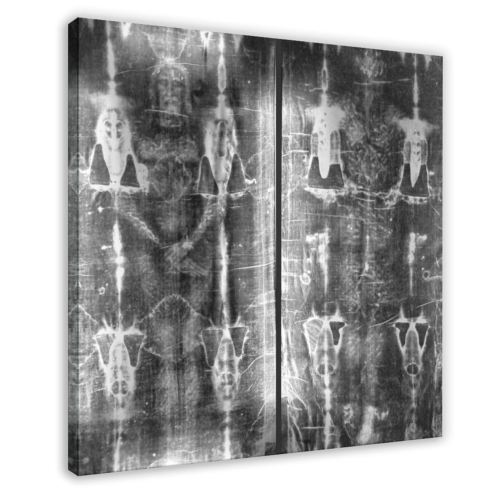 Linceul de Turin impression sur toile décoration murale chic