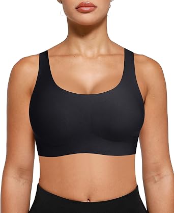 Cosmolle Womens Wirefree T-Shirt Bra Full Coverage No Underwire Bra Seamless Comfort Design for Everyday Bra Smooth Fit