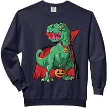 Vampire T Rex Dinosaur Halloween Comfort Colors Adult Sweatshirt