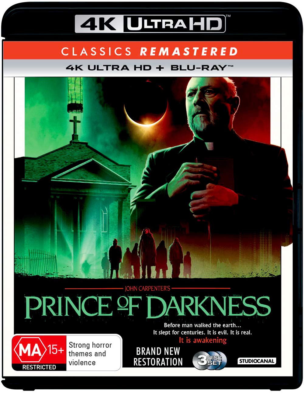 Prince of Darkness 4K Ultra HD Bluray John Carpenter's