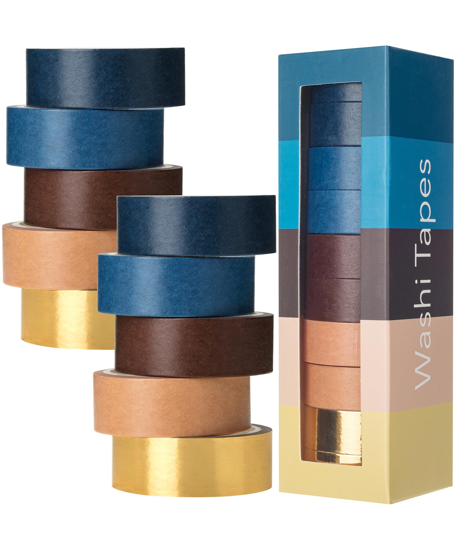Mr. Pen Washi Tape Set - 10 Rolls of Creative Tape -16