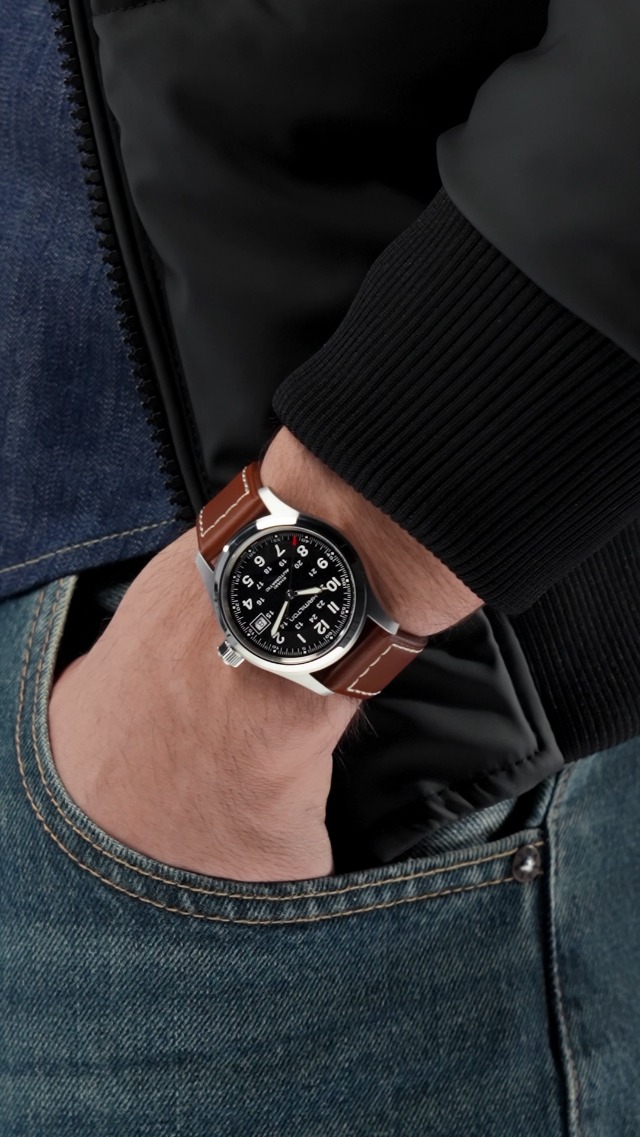 Amazon.com: Hamilton Khaki Field Automatic Men's Watch, 38mm