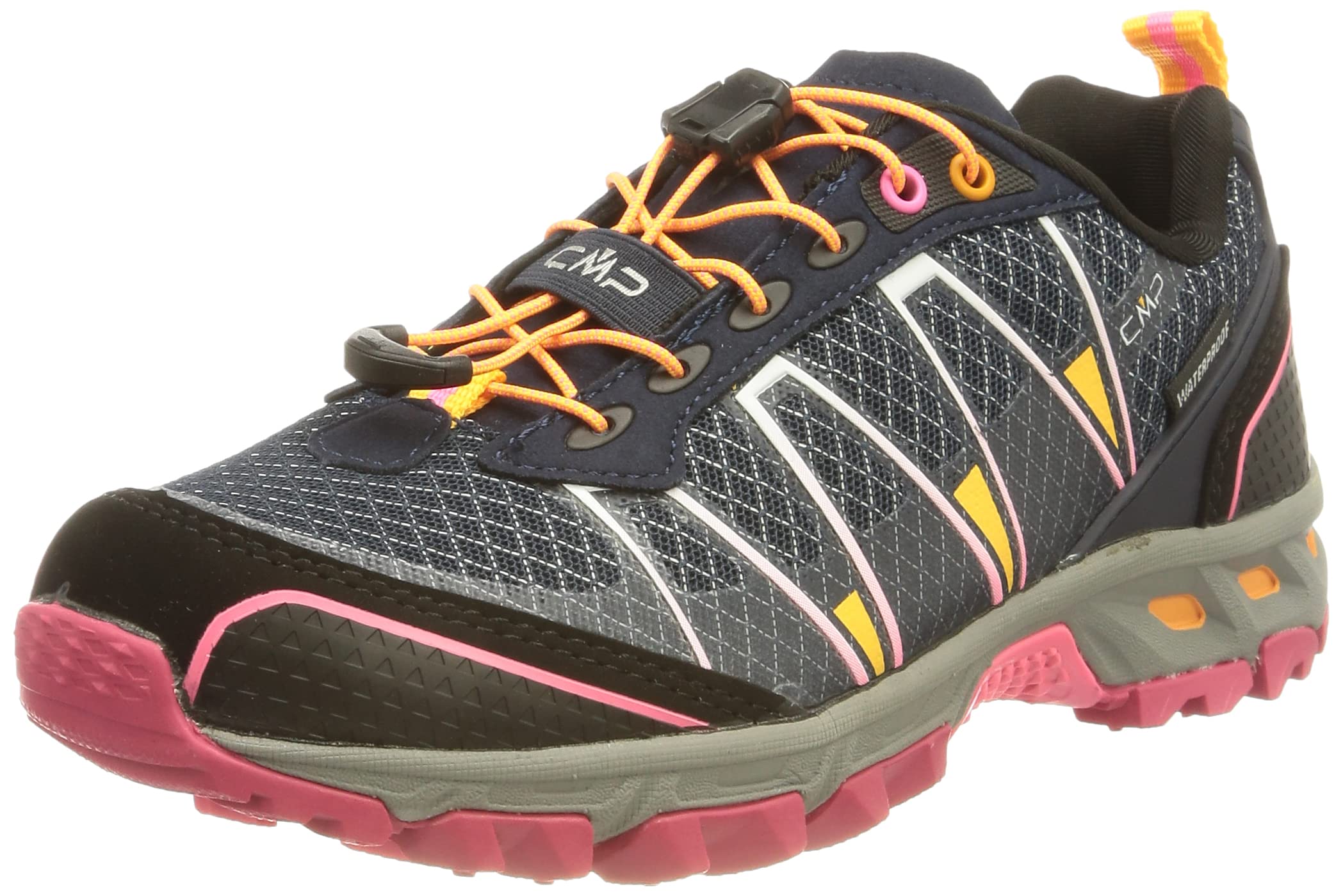 CMP Women's ALTAK Trail Shoes WP, Asphalt-Gloss, UK 7