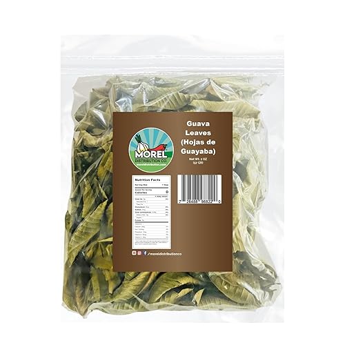 Hojas de guayaba secas, hojas de guayaba, té de hoja de guayaba suelto, 2 onzas y 4 onzas (2 onzas)