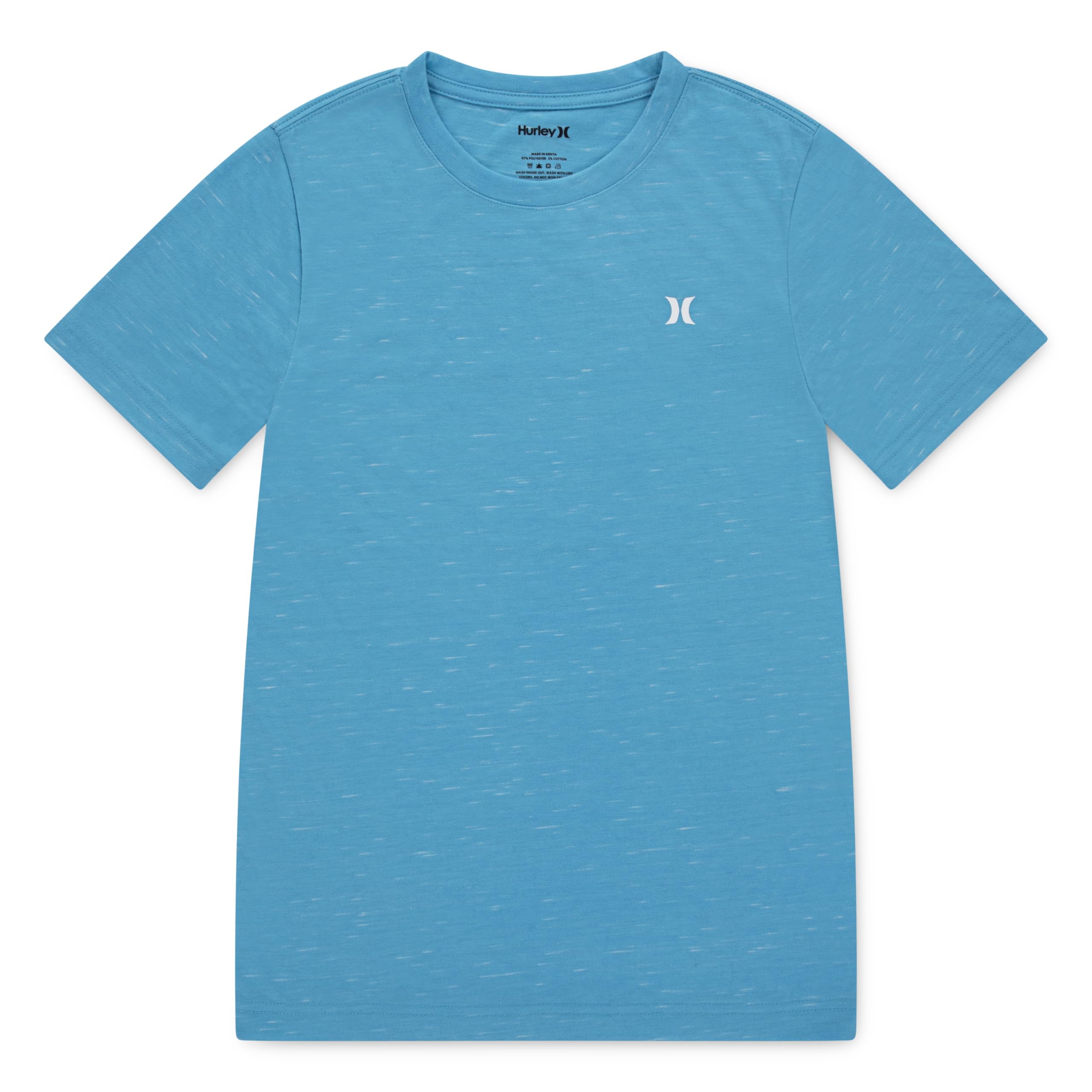 T-shirt Hurley garçon doux coton basique bleu short vêtement 4 - 5