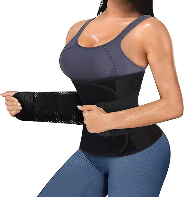 Women Hourglass Waist Trainer Trimmer Belt Body Shaper Belly Fat Burner Hot Neoprene Sauna Sweat Band