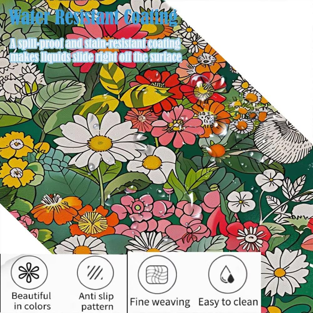 Podkładka pod mysz 320x260x3mm, wodoodporna podkładka pod mysz z antypoślizgową gumową podstawą i przeszytymi krawędziami, przenośna podkładka pod mysz, nowoczesny design, podkładka pod mysz do