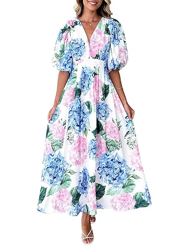 Sissyaki Women's Floral Maxi Dress 2026 Summer Spring Wedding Guest