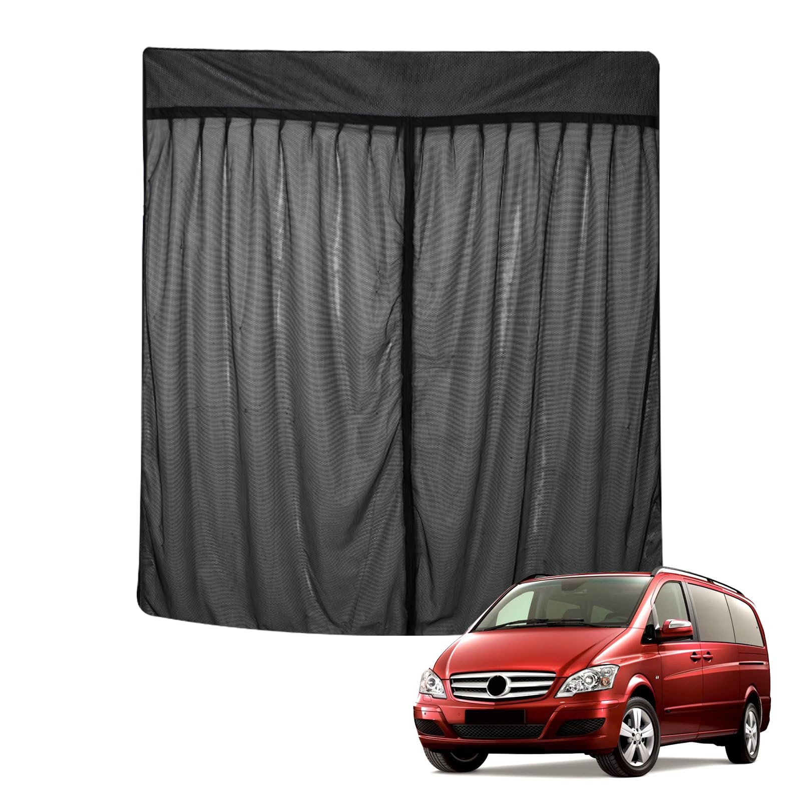 Zanzariera Auto Sostituzione per Renault Trafic, Zanzariera Portiera Posteriore dell'auto, Rete per Insetti Magnetica a Strato Singolo per Campeggio