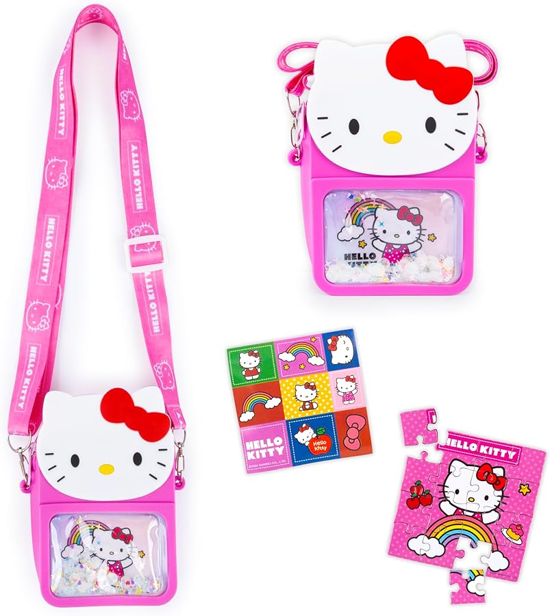abeec Hello Kitty Messenger Bag for Kids, Girls Cross Body