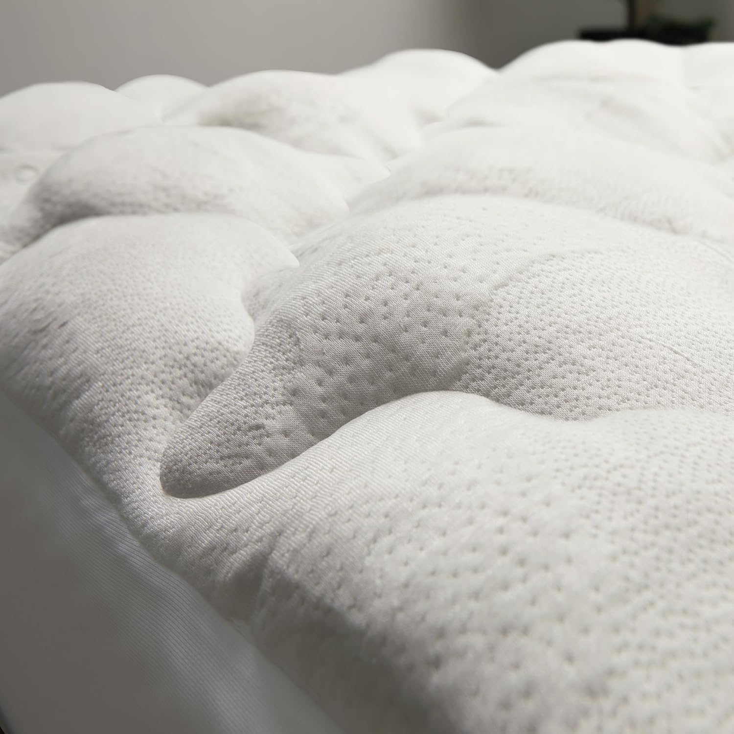 Cheer Collection King Size Rayon from Bamboo Mattress Topper – Thick, Plush, and…