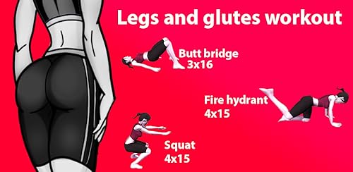 Train legs and glutes at home