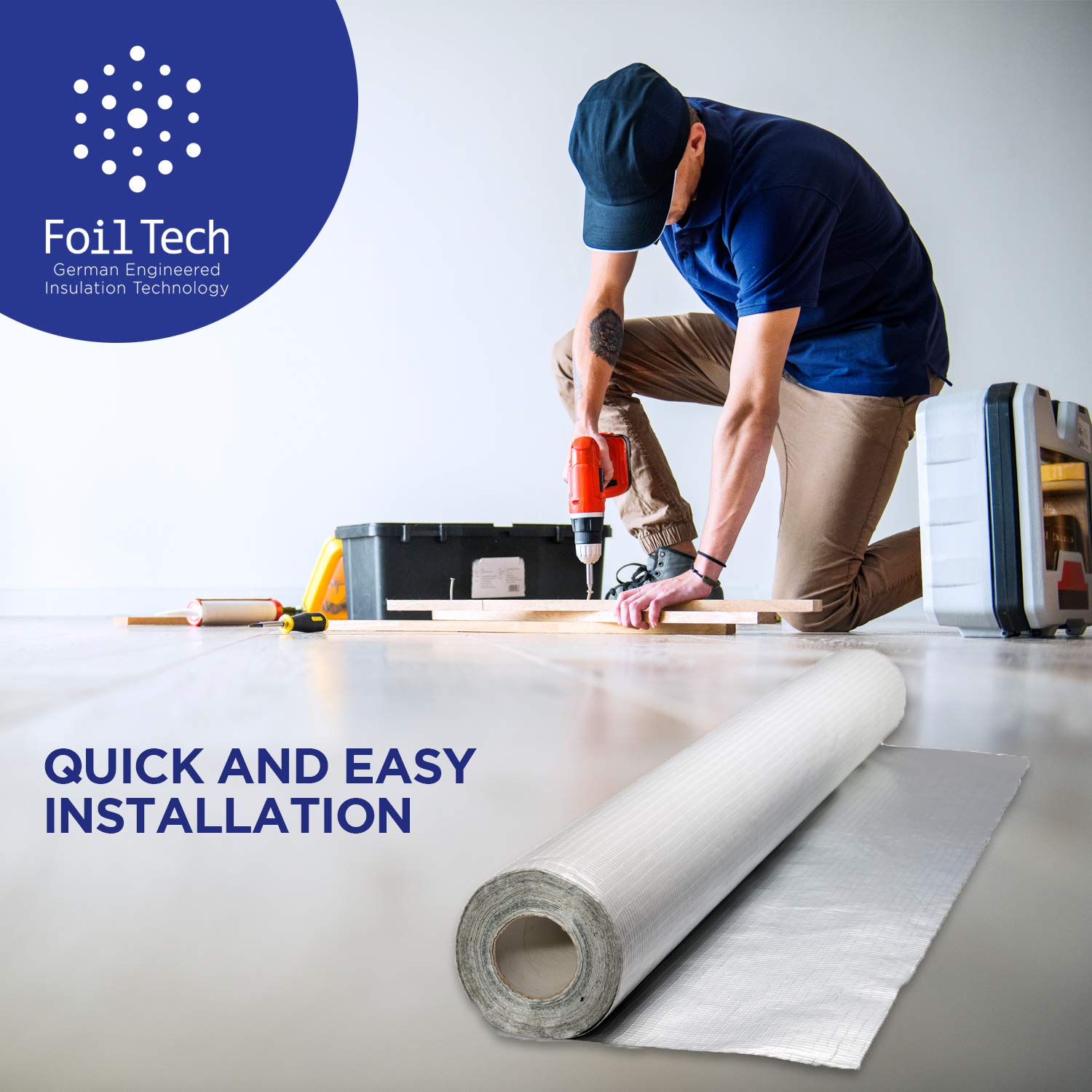 Vapour Barrier & Waterproof Breathable Membrane Elite, Thermal foil