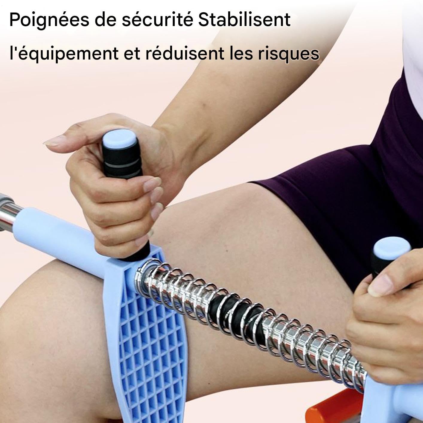 Allenatore del Pavimento Pelvico Attrezzatura per Allenamento Gambe e | Accessorio Compatto per Esercizi a Corpo Inferiore per Donne per Casa Ufficio e Viaggi con Vita Sedentaria per Allena