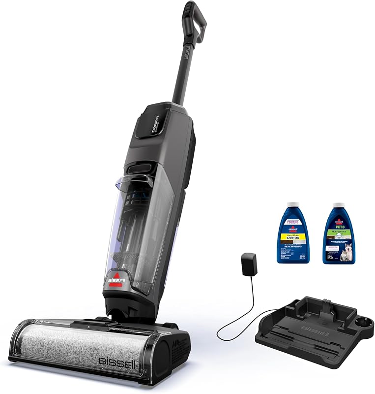 CrossWave OmniForce Cordless Wet Dry Vacuum Mop, 3882 | Dedicated dry vacuum mode; tangle-free brush roll; multi-surface cordless cleaning