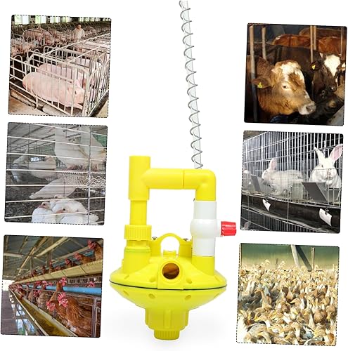 Miniatura 3 de FUNOMOCYA 1 unidad regulador de pollitos, accesorios de corrida de pollo, suministros de pollo, alimentador automático de agua para aves de corral,