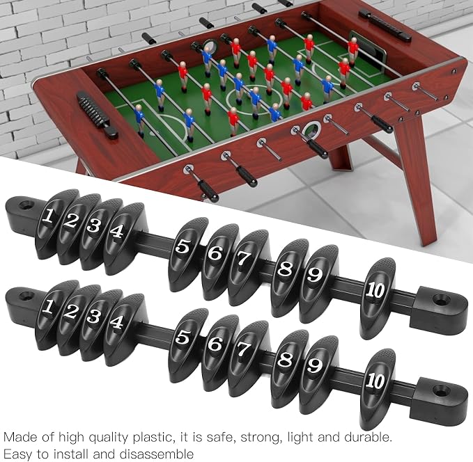 Contador de marcador para futbolín 2 pcs miniatura 2
