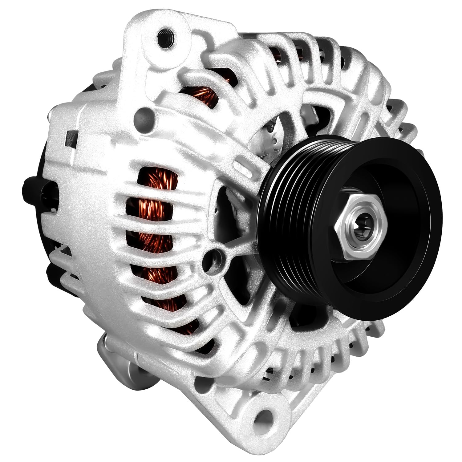 11256N Alternator Replacement for 2007-2019 Nissan Armada Frontier Pathfinder Titan Xterra 5.6L V8 4.0L V6, 2008-2010 Infiniti QX56, 2009-2012 Equator, 23100-ZH00A 23100-ZH00B TG15C113-image-31