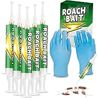 Vista 1 de Cebo de gel para cucarachas, 5 unidades, mata infestación de cucarachas de acción rápida para control de plagas en interiores