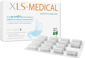 XLS Medical Appetite Reducer - Efficient Appetite and Hunger Pangs Control - 60 Tablets, 10 Days Treatment
