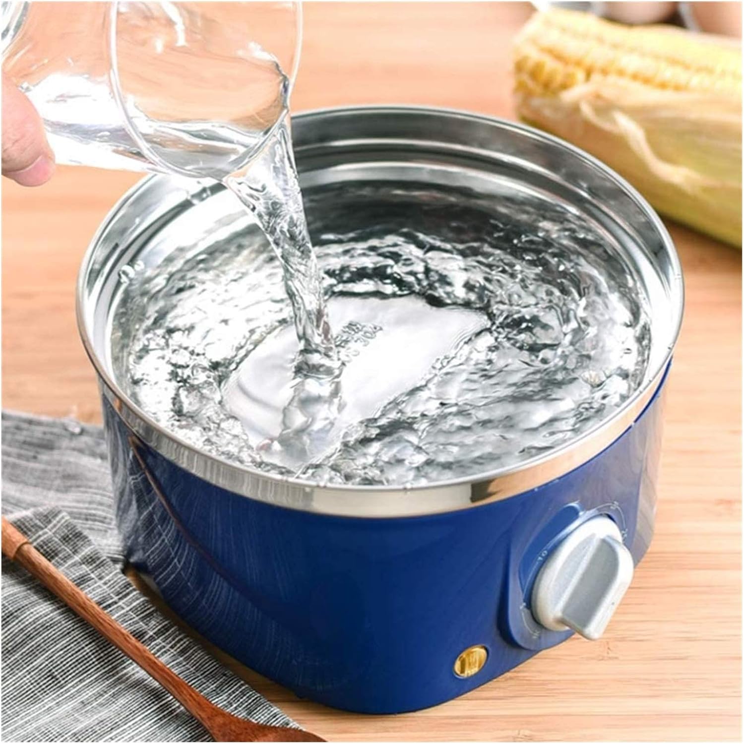 Electric Egg Cooker Boiler Rapid Egg Food Vegetable Steamer Quickly Makes 9 Eggs Hard or Soft Boiled