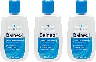 Cleansing Lotion, Cleans, Soothes & Moisturizes, Relieves Anal & Vaginal Irritation & Itching, Non-Greasy, Safe for Pregnancy, Post-Partum, Diarrhea & Hemorrhoids, 3oz, Pack of 3