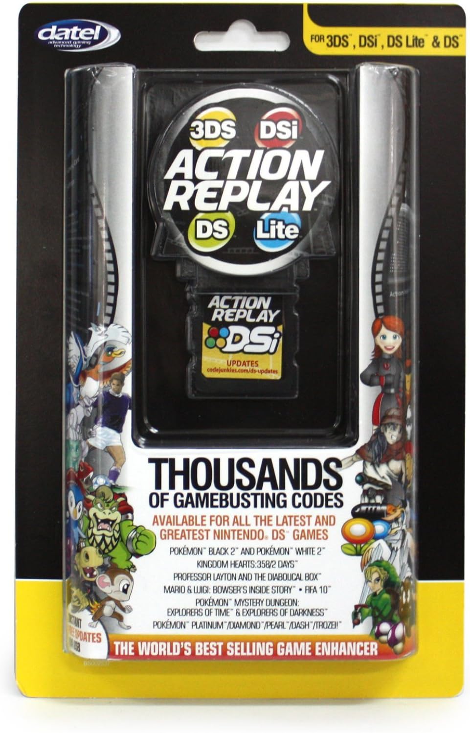 Datel Action Replay Cheat System (3DS/DSi XL/DSi/DS Lite)