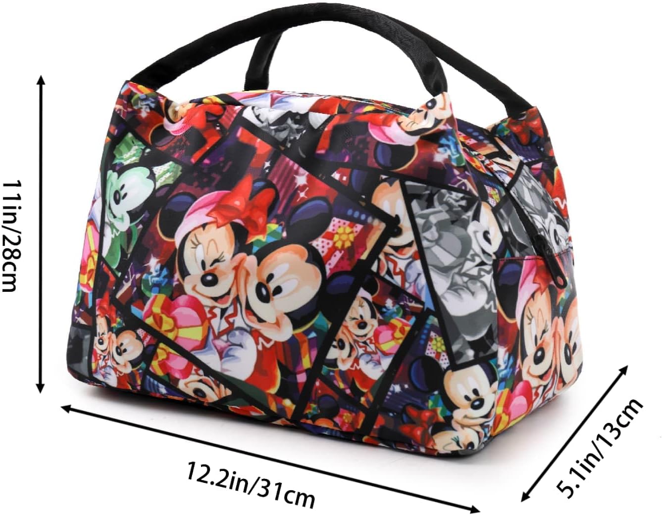 Anime Lunch Bag for Women, Insulated Cooler Cute Lunch Box, Lunch Tote Bag for Work,Picnic