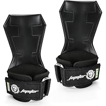 Weight Lifting Straps Pair JUPITER Non-Slip Wrist Support for Deadlifts & Powerlifting