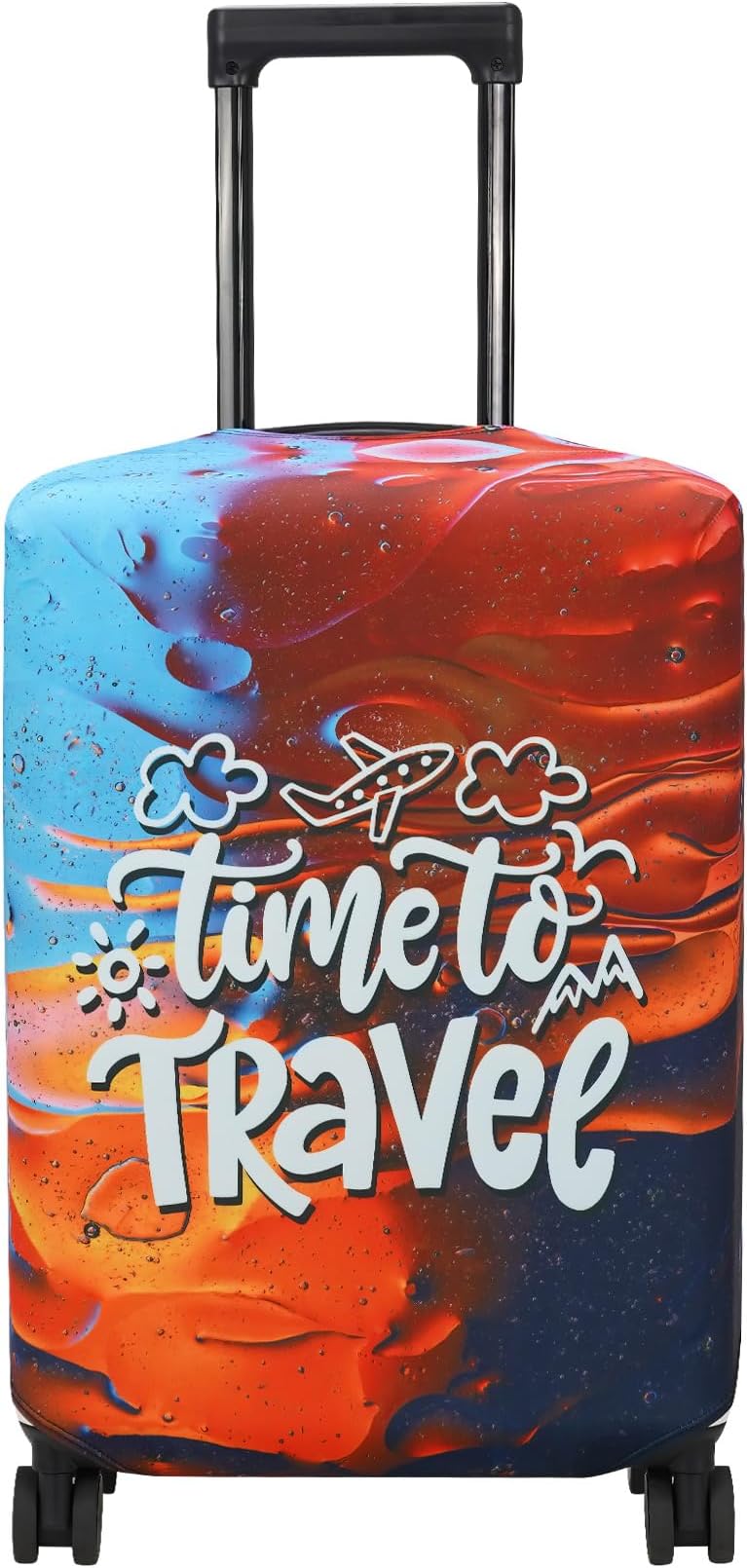 Travel Luggage Cover Suitcase Protector Fits 18-32 Inch Luggage