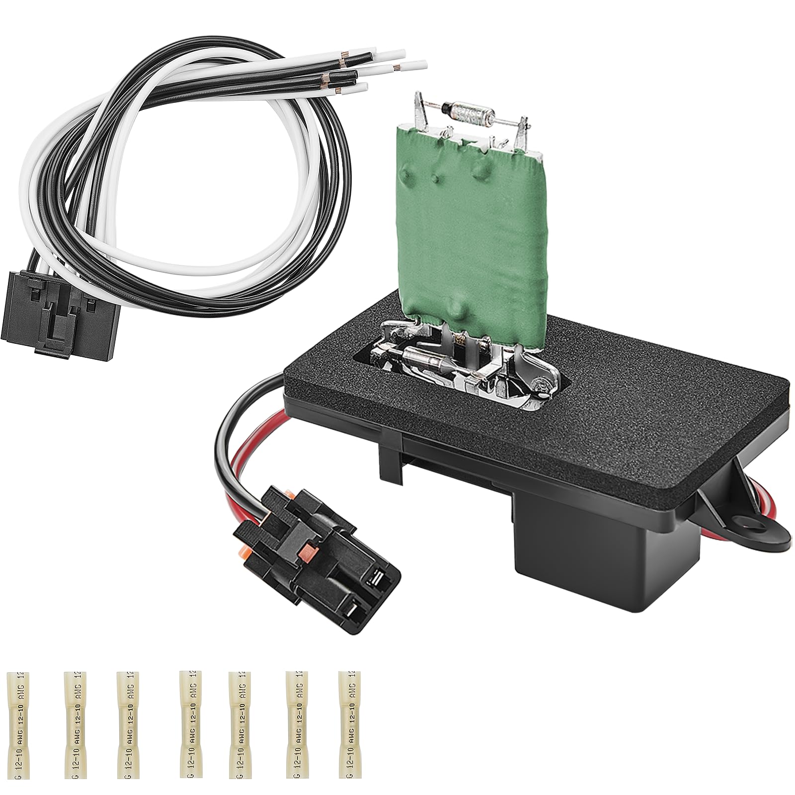 Blower Motor Resistor Kit For Cadillac, Chevrolet Silverado/Suburban, GMC Sierra - Maxwin Autoparts, 1-Year Warranty