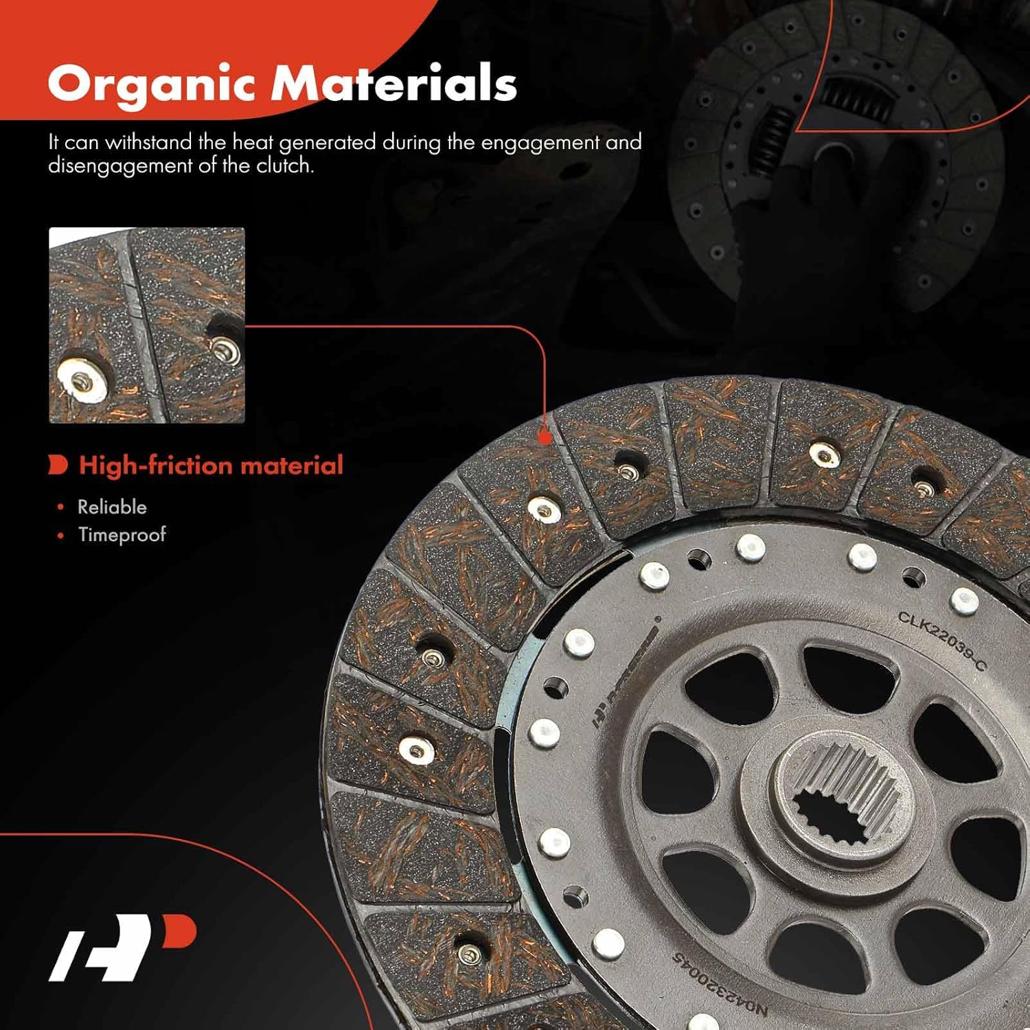 A-Premium Transmission Clutch Kit Compatible with Volvo S40 2004-2008/2010, 2.4L