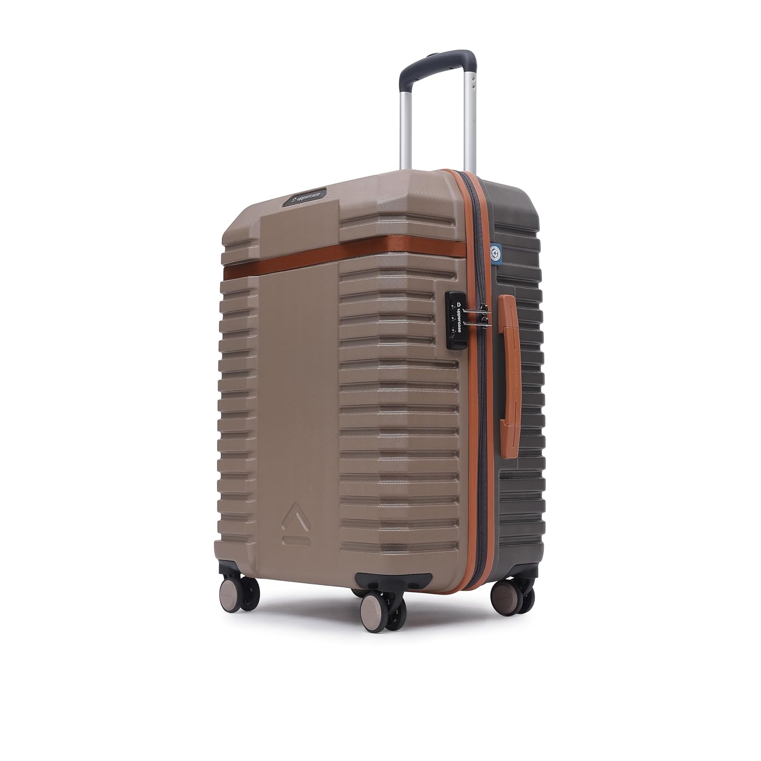 uppercase Polyester Hard Shell Spinner Blaze (Medium) 65cm 8-Wheel Trolley Luggage, Durable Suitcase with Combination Loc... - Review, Price and Buying Guide