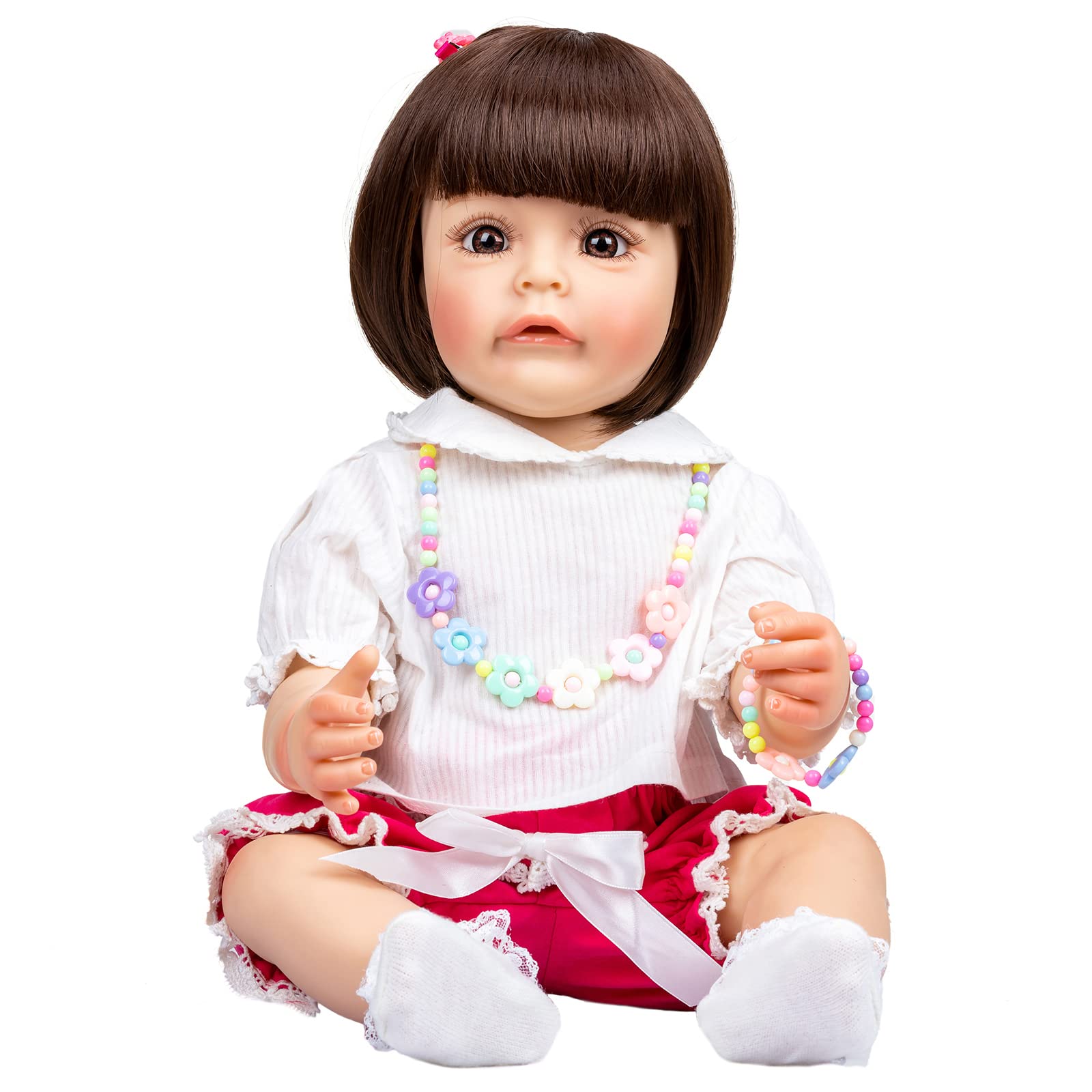 Amazon.co.jp: リボーン赤ちゃん人形フルボディシリコンビニール女の子