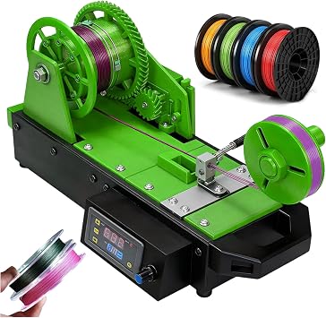 1.75mm Filament Extruder Machine for 3D Printing, Recycled PET Bottle Recycler for DIY Studios, with Digital Display, Temperature/Speed Adjustable B