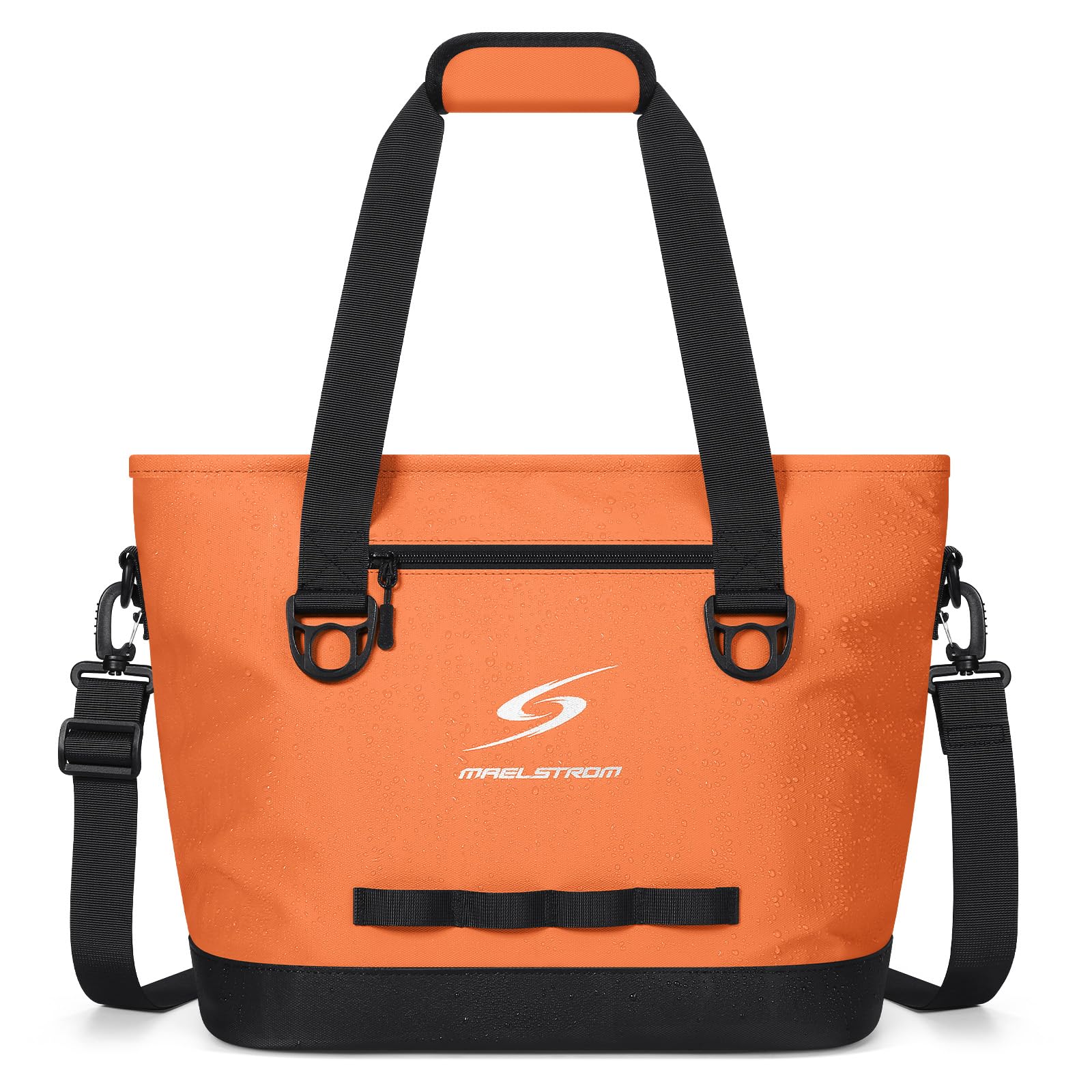 Maelstrom Insulated Cooler Bag,30 Can Collapsible Coolers for Men and Women,Large Leakproof &Waterproof Soft Cooler Makes a Perfect Insulated Grocery,Travel,Beach or Picnic Bags (Orange)
