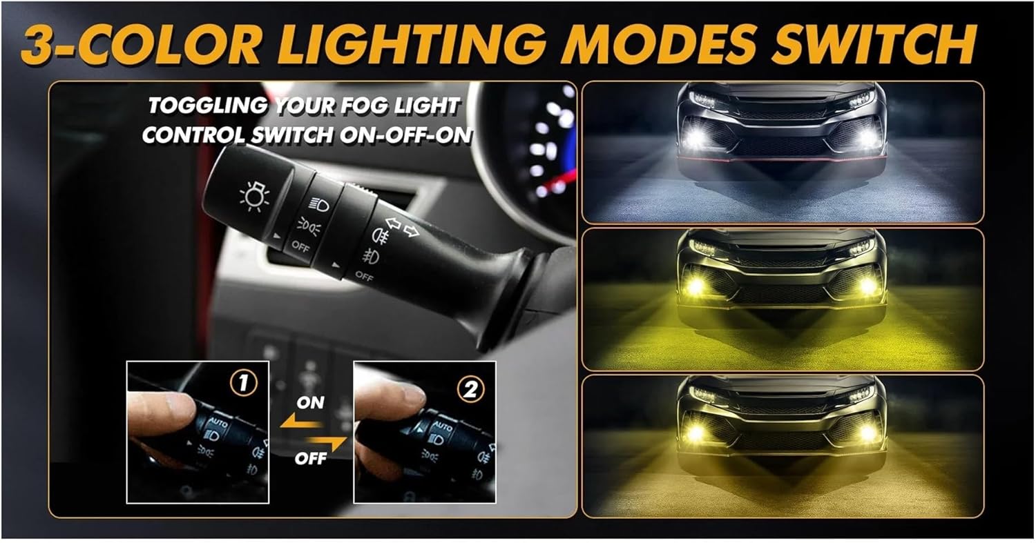 Auto Fog Light Compatible for Toyota Corolla 4D 2007 2008 2009 Projector Lens Assembly Lamp Bulb Car Accessories