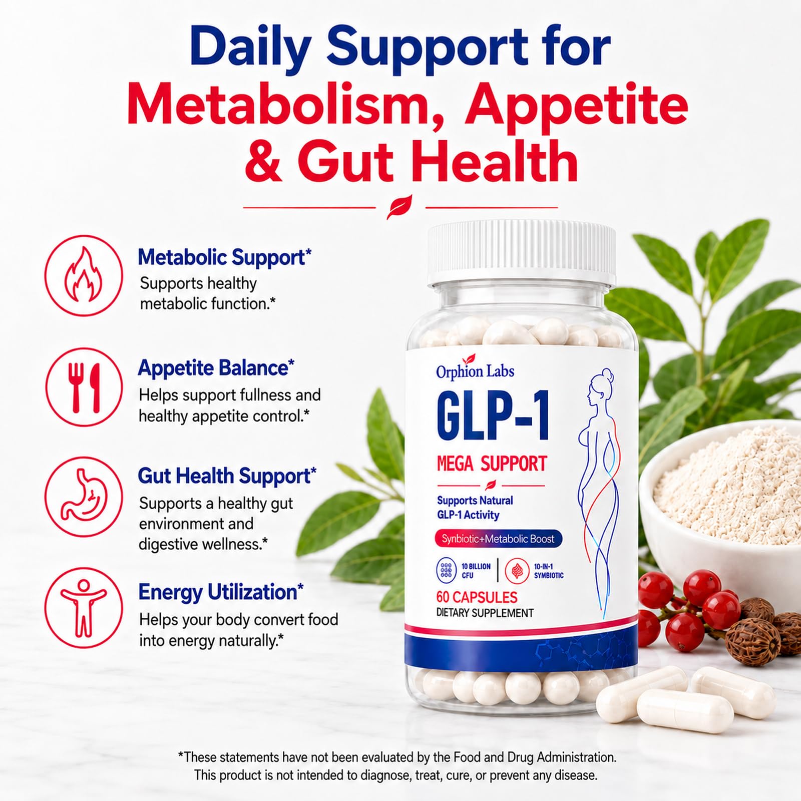 GLP-1 for Weight Loss Supplement,Appetite Suppressant for Weight Loss Caps — Amazon image 6