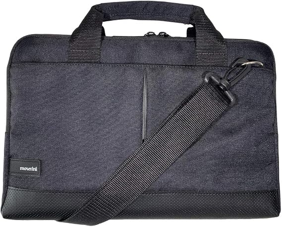 Moserini 13 - 13.3 Taban Korumalı, Omuz Askılı Macbook Air-Pro Laptop Çantası (Siyah)